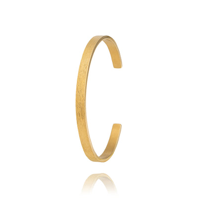 Jonc doré pour femme