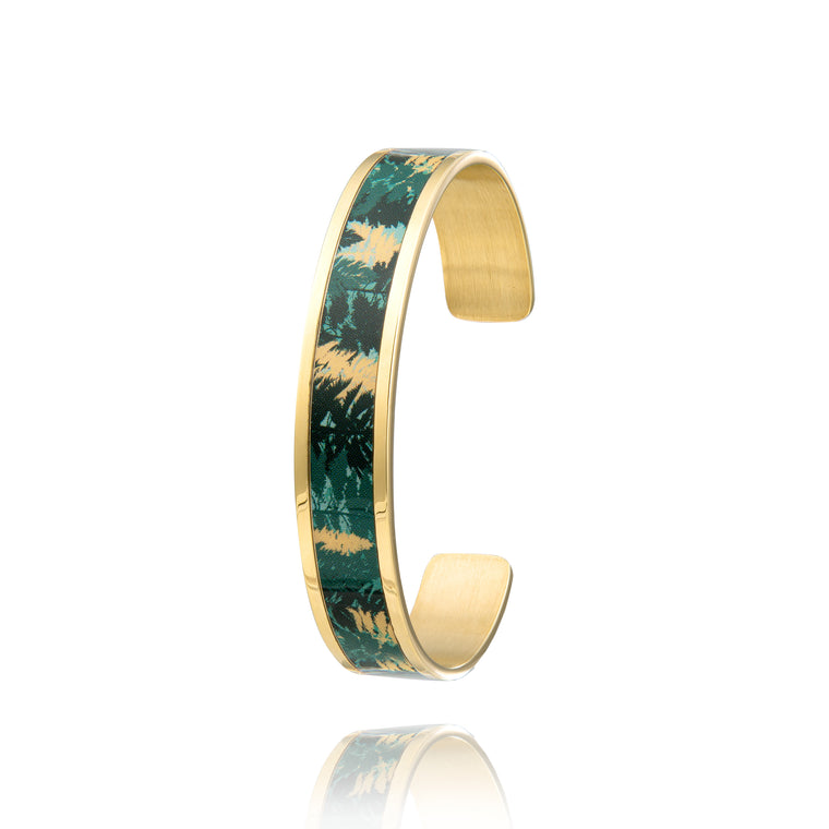 Bracelet vert à la mode pour femme