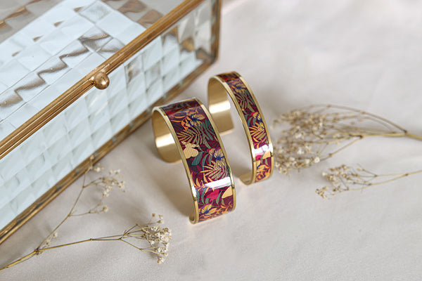 LOUISE GARDEN - Bracelets dorés et colorés, Bijoux originaux Femme