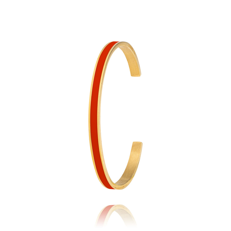 Bracelet orange pour femme Louise Garden