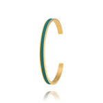 bracelet louise garden bleu canard