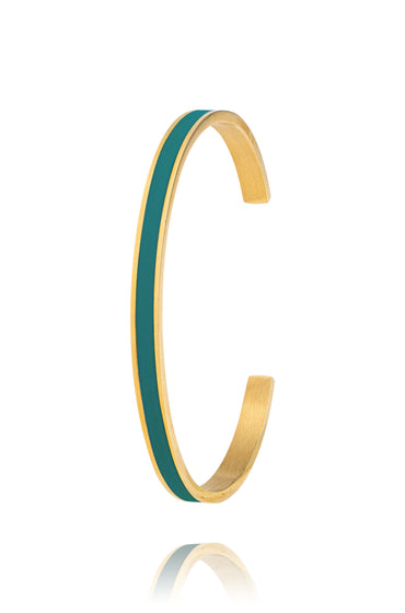 bracelet louise garden bleu canard