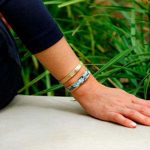 bijoux bleu électrique