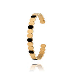 bijoux noirs et dorés 