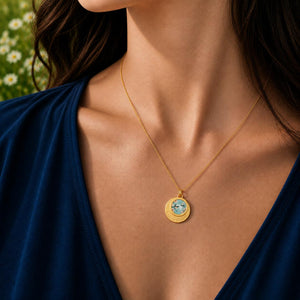 collier bohème chic oiseau et fleurs du Japon pour femme