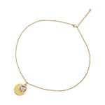 Collier bohème chic doré pour femme