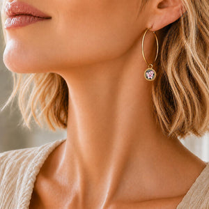 grosses boucles d'oreilles tendances