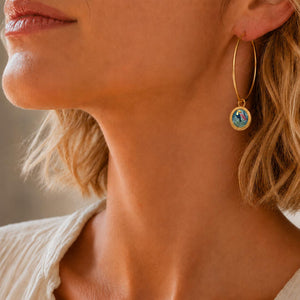 boucles d'oreilles Toucan bohème