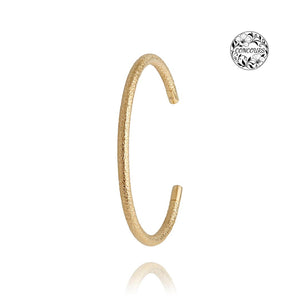 jonc doré Savane bracelet pour femme en acier inoxydable