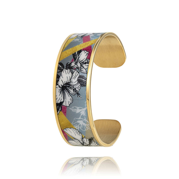 Bracelet fleurs hibiscus