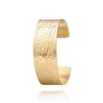 manchette large dorée pour femme